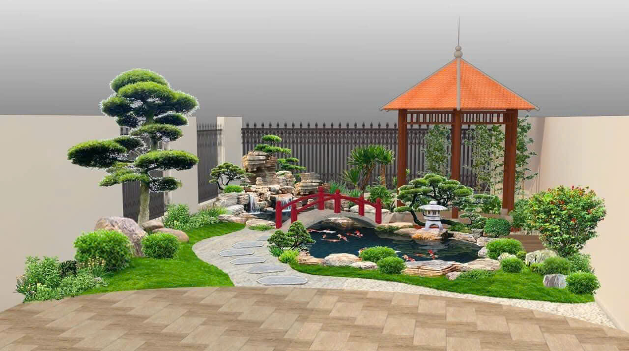 Công trình thực tế Thiên Sơn Landscape - Dự án số 2